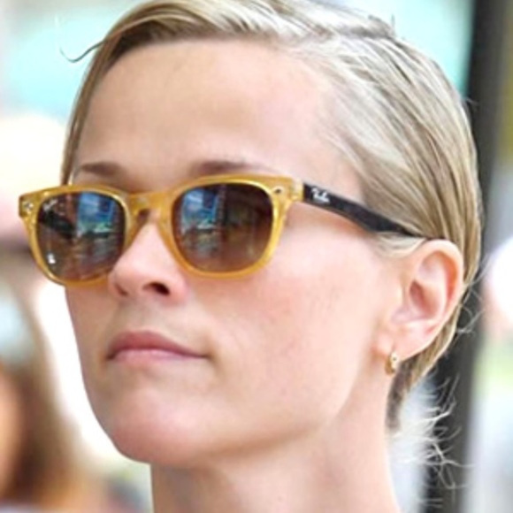 ray ban wayfarer honey 52mm